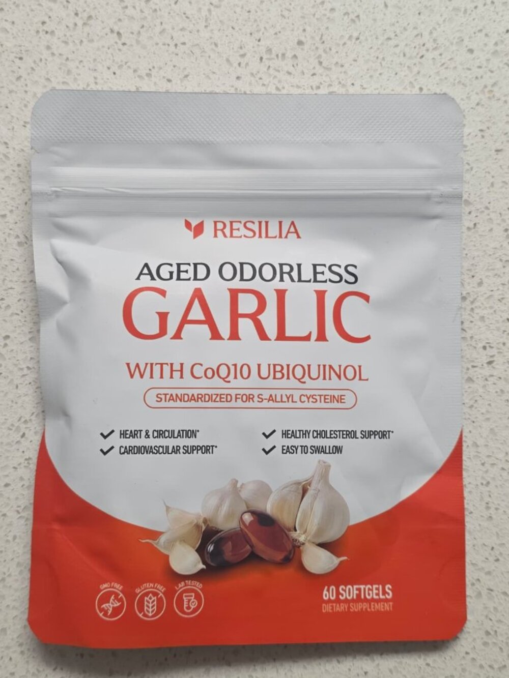 Aged Odorless Garlic with CoQ10 Ubiquinol